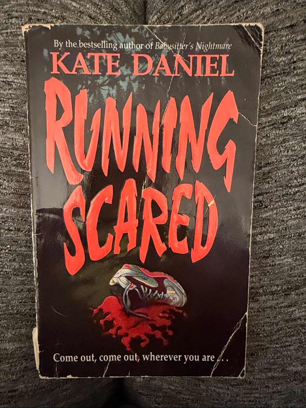 Vintage “Running Scared” Paperback by: Kate Daniel